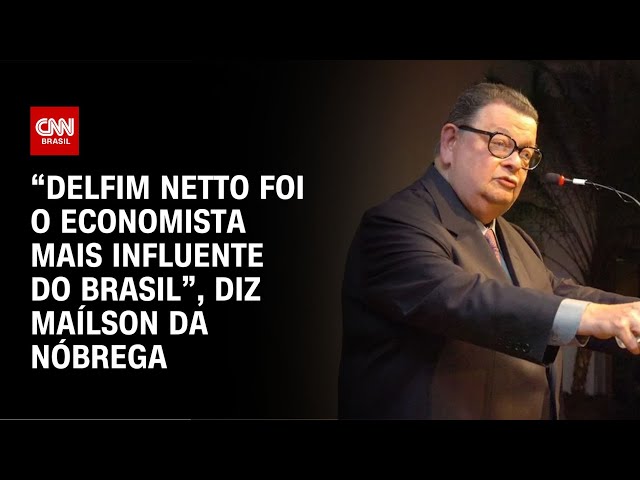 “Delfim Netto foi o economista mais influente do Brasil”, diz Maílson da Nóbrega | LIVE CNN