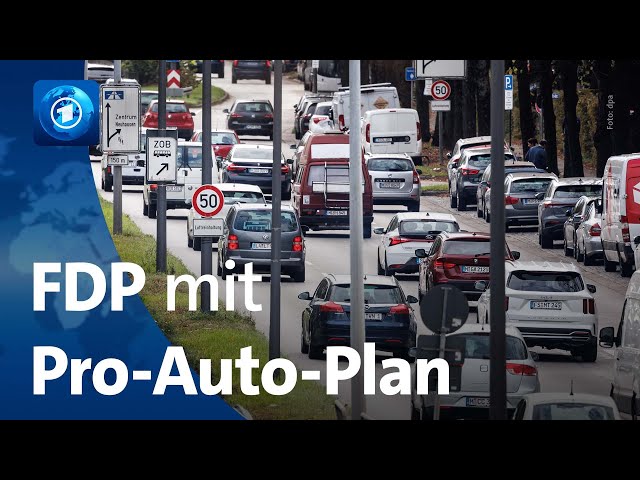 FDP will mehr Raum für Autos in Innenstädten