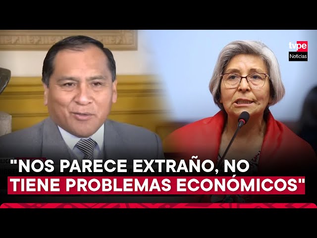 Congreso: Perú Libre respalda a María Agüero ante denuncia de recorte de sueldos a sus trabajadores