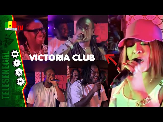 ⁣Victoria Club: Viviane en Feu avec les Légendes du Hip-Hop PBS, Simon…  Ambiance de Folie!