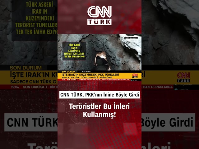 ⁣Şanlı Türk Askeri, PKK Kamplarına Darbe Vurdu! İşte CNN TÜRK Ekibinin Tünellerde Yaşadığı Zor Anlar