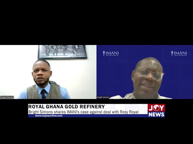 ⁣Rosy Royal is a quarry in India with no experience in gold refinery - Bright Simons