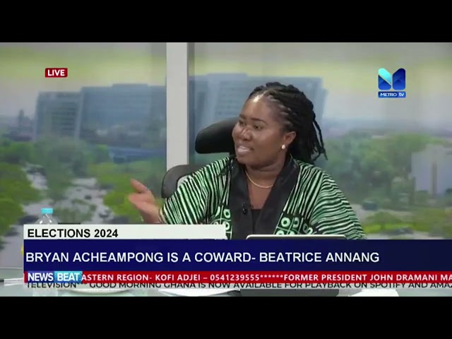 ⁣Bryan Acheampong is a coward ---Beatrice Anaan