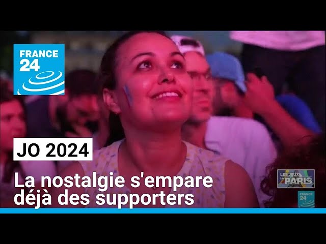 JO 2024 : la nostalgie s'empare des supporters au moment de dire adieu • FRANCE 24