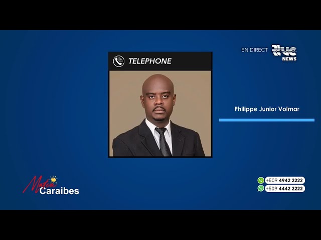 Matin Caraïbes || Apreyansyon Mèt Philippe Junior VOLMAR sou kesyon enjerans Etazini an Ayiti