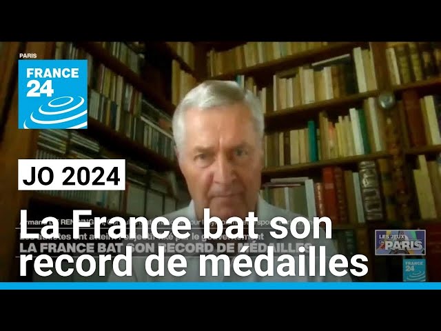 JO 2024 : la France bat son record de médailles • FRANCE 24