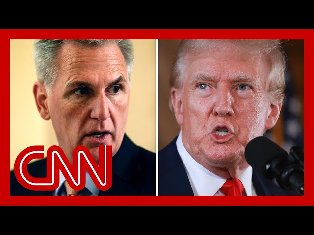 ⁣‘Stop’: McCarthy calls out Trump for focusing on crowd sizes