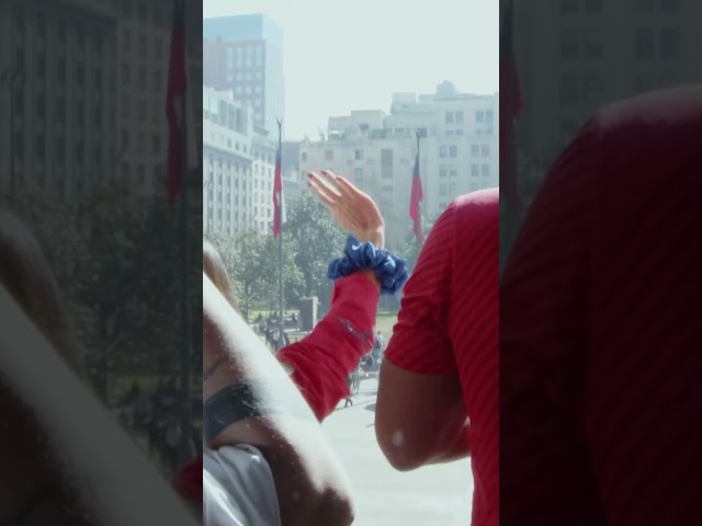 Francisca Crovetto y Yasmani son recibidos en La Moneda por Boric tras obtener medallas en JJOO