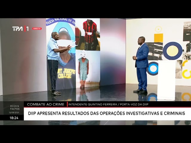 Combate ao Crime - DIIP apresenta resultados das Operações Investigativas e Criminais