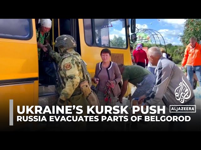 ⁣Russia evacuates Belgorod district as it eyes Ukrainian cross-border threat