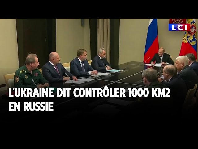 L'Ukraine dit contrôler 1000 KM2 en Russie