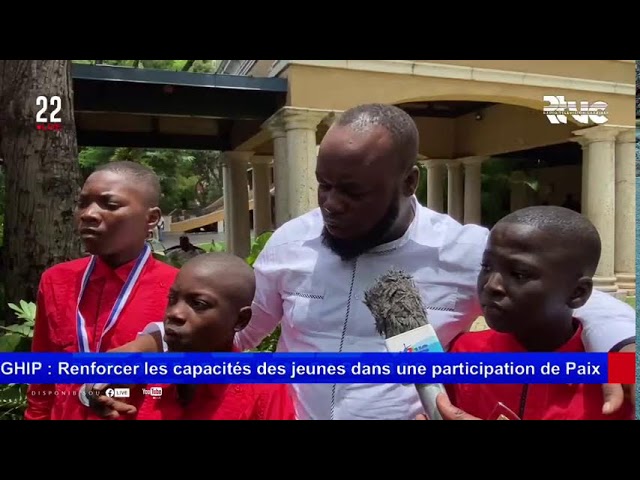 GHIP : Renforcer les capacités des jeunes dans une participation de Paix et au développement durable