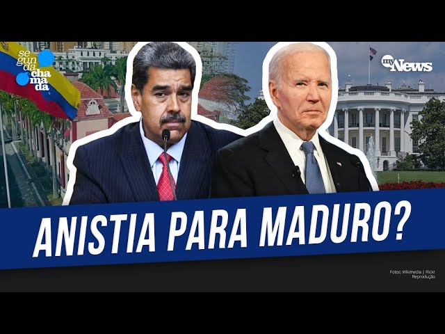 ⁣ENTENDA DISCUSSÃO EM TORNO DE ANISTIA PARA MADURO DEIXAR O PODER NA VENEZUELA