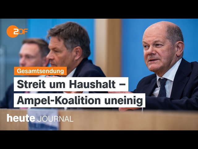 ⁣heute journal vom 12.08.2024 Haushaltsstreit, karge deutsche Medaillenausbeute, Waldbrände bei Athen