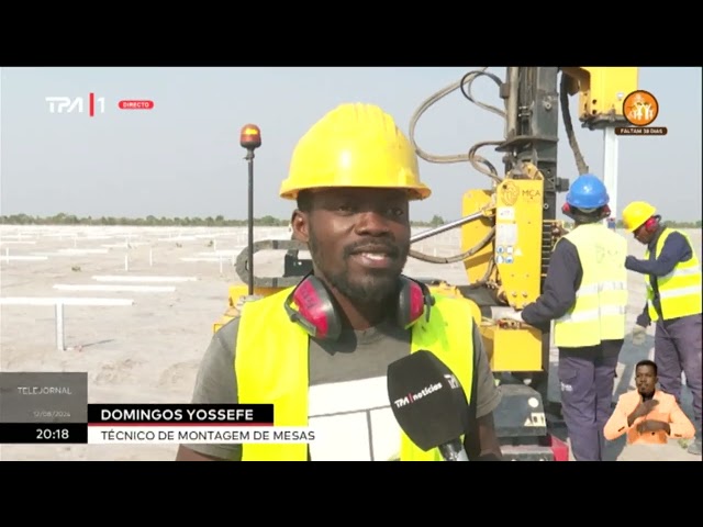 Central fotovoltaica do Luau vai produzir 31 megawatts no Moxico