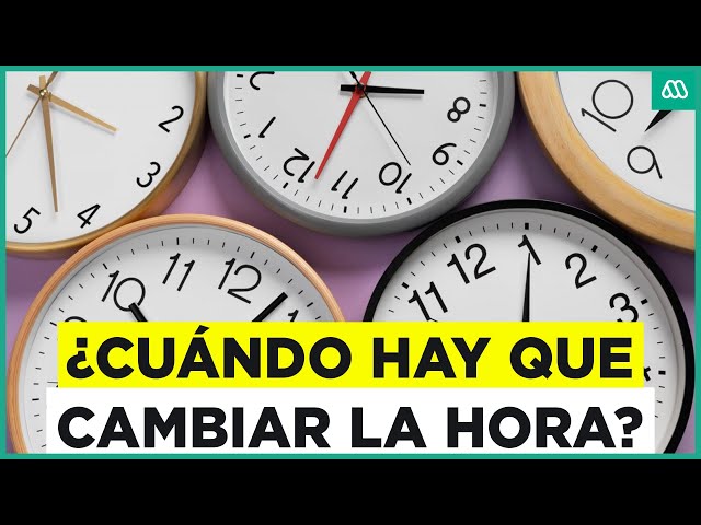 ¿Cuándo se cambia la hora? Esta es la fecha en la que se deben adelantar los relojes