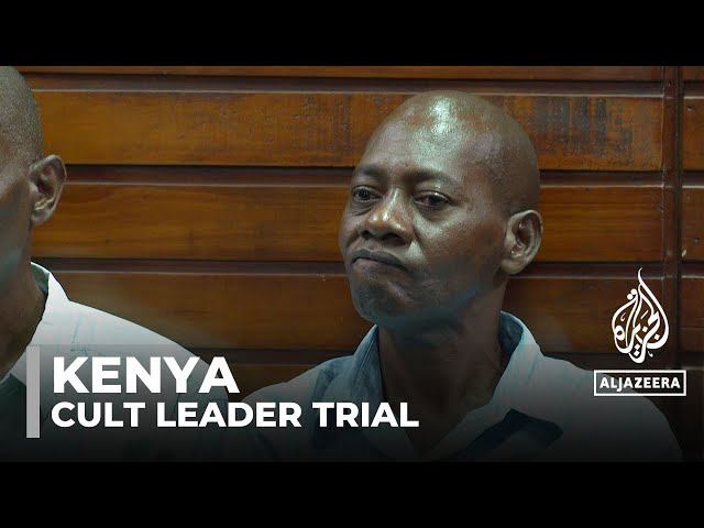 ⁣Kenya cult leader Paul Mackenzie on trial for manslaughter