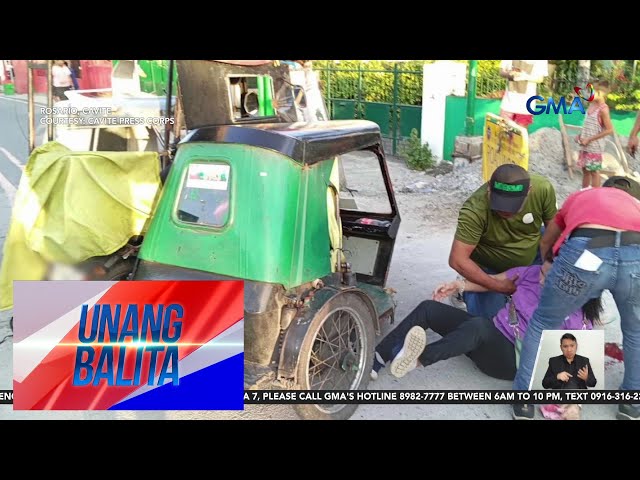 Dalawang tricycle, nagbanggaan; 2, sugatan | Unang Balita