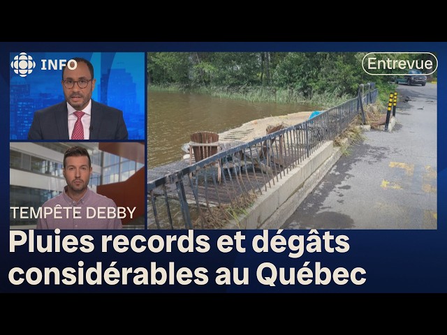 ⁣Tronçon de l'autoroute 13 fermé : entrevue avec le porte-parole du MTQ