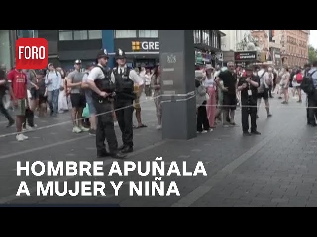 Detienen a sujeto tras apuñalar a niña y a mujer en Londres - Las Noticias