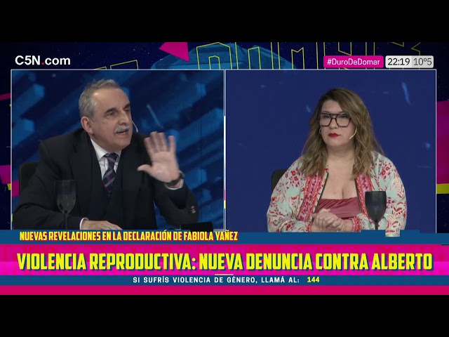 ⁣DURO DE DOMAR | FUERTE cruce entre CYNTHIA GARCÍA y GUILLERMO MORENO