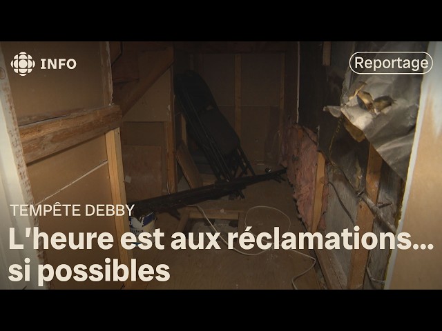 ⁣Tempête Debby : un casse-tête pour les sinistrés