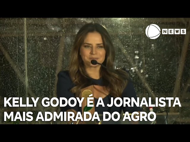 Kelly Godoy é a jornalista mais admirada do agronegócio