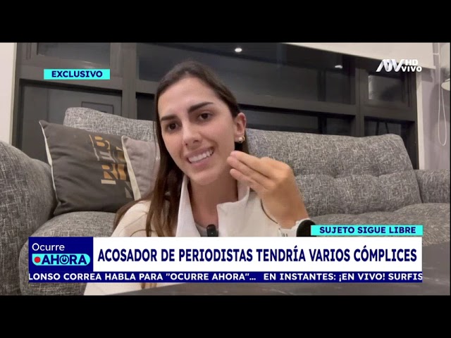 ⁣¡Exclusivo! Acosador de periodistas tendría varios cómplices