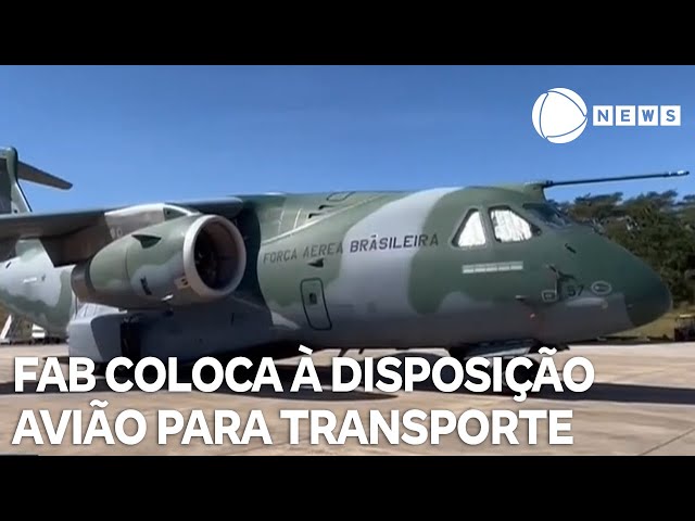 FAB coloca à disposição avião para transporte de vítimas da queda de avião no interior paulista