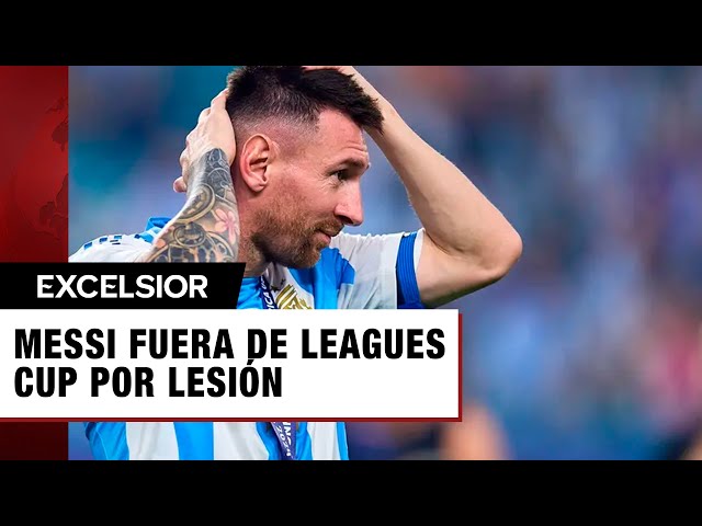 Lionel Messi no jugará los Octavos de Final de Leagues Cup