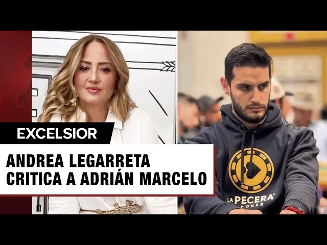 ⁣Andrea Legarreta llama psicópata a Adrián Marcelo tras amenazas a Arath de la Torre