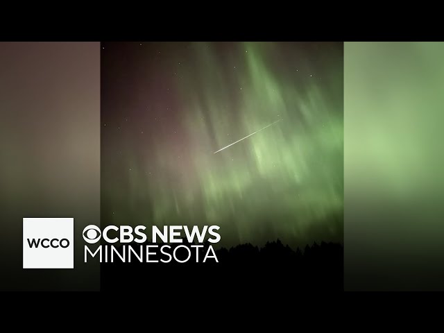 ⁣Minnesotans see Northern Lights and Perseid meteor shower at same time