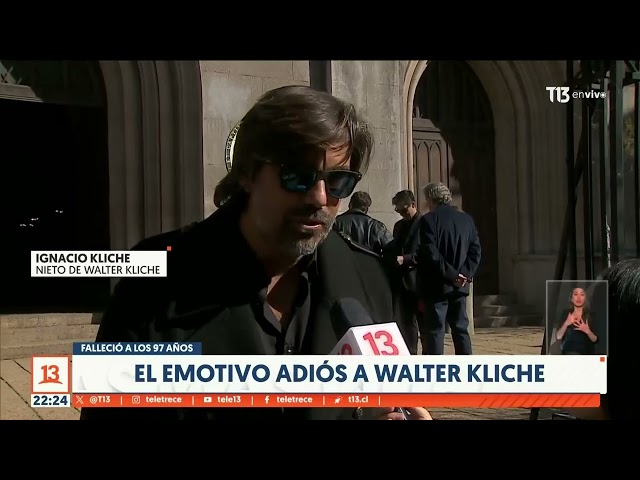 Recordado por su papel en "La Madrastra": el emotivo adiós a Walter Kliche