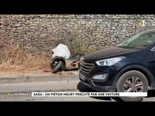 ⁣Sada : un piéton meurt percuté par une voiture