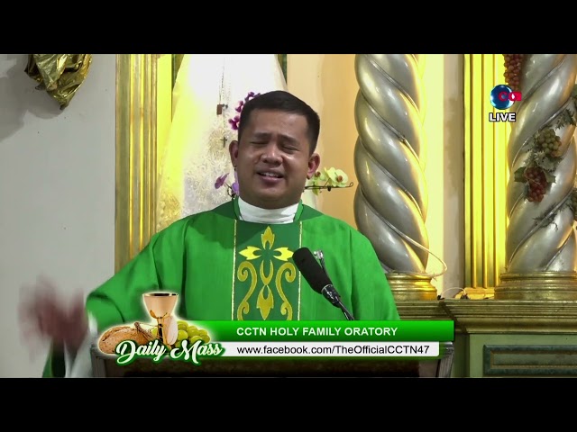 13 AUGUST 2024 - HOMILY by Rev.  Fr.  Christian James Mayol