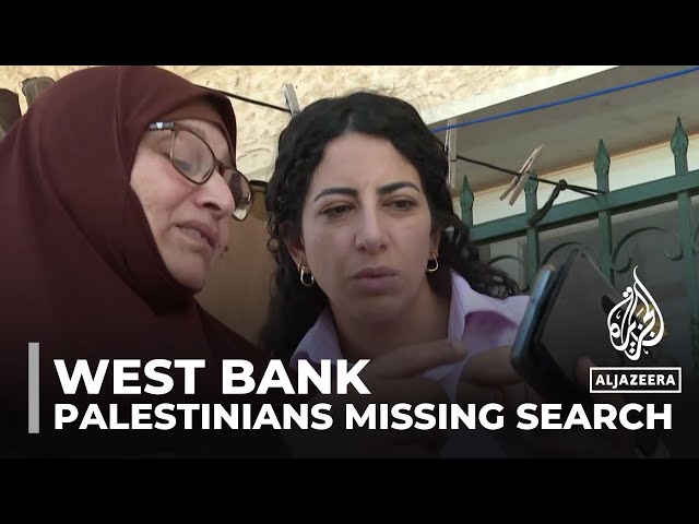 Hundreds of Palestinians missing in the occupied west bank, families search desperately