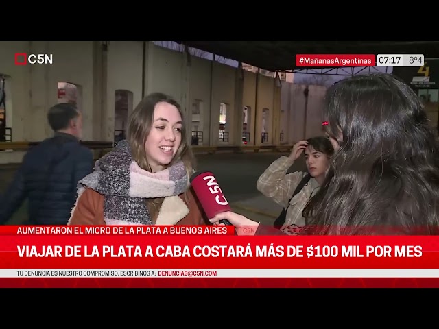 ⁣AUMENTO el MICRO de LA PLATA a CAPITAL: CUÁNTO GASTARÁ la GENTE por MES