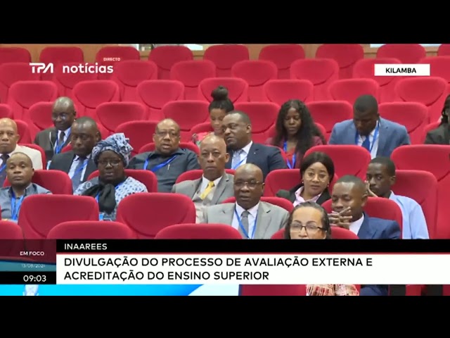 ⁣INAAREES - Divulgação do processo de avaliação externa e acreditação do ensino superior