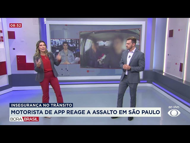 Motorista de app reage a assalto e luta com criminoso em SP