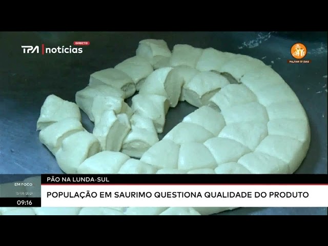 Pão na Lunda-Sul População em Saurimo questiona qualidade do produto