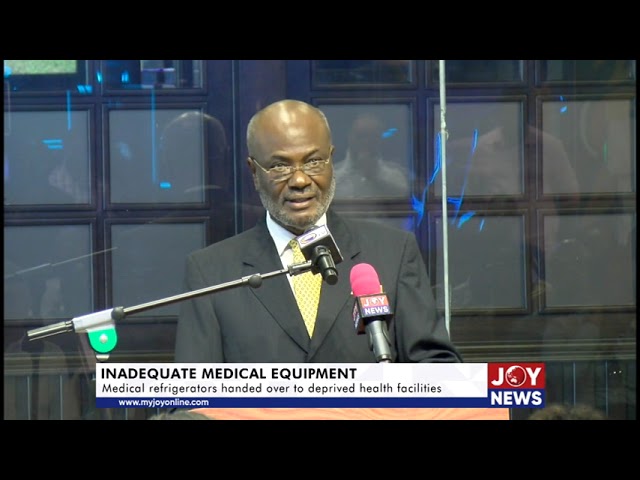 ⁣Inadequate Medical Equipment: Medical refrigerators handed over to deprived health facilities