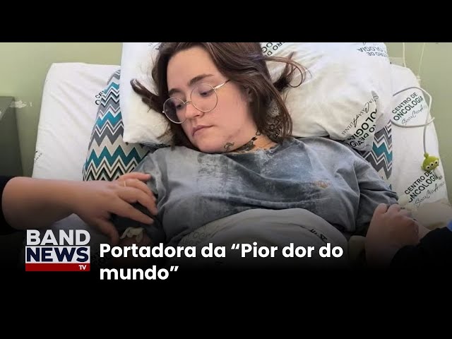 Nova cirurgia levará medicamento para sistema nervoso de jovem com "pior dor do mundo" | B