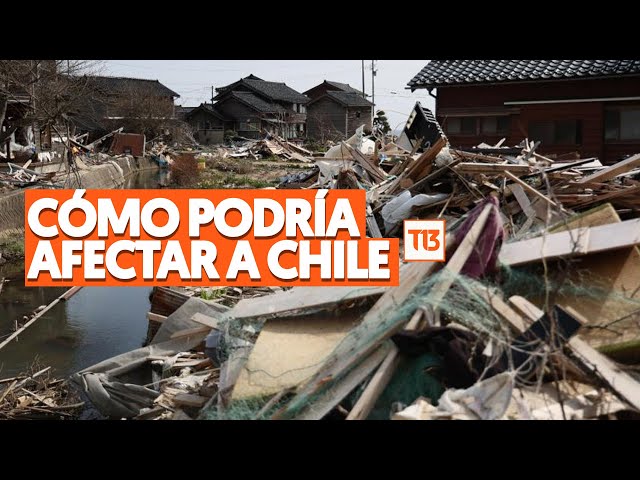 Cómo afectaría a Chile un megaterremoto en Japón