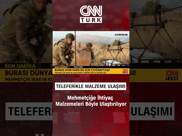 Mehmetçiğe İhtiyaç Malzemeleri Böyle Ulaştırılıyor...