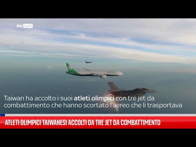 ⁣Taiwan, caccia accolgono il rientro degli atleti olimpici