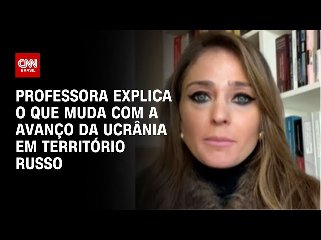 Professora explica o que muda com avanço da Ucrânia em território russo | LIVE CNN