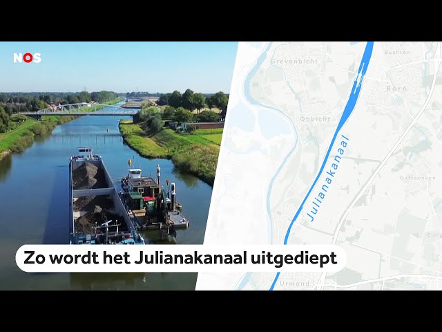 ⁣Megaproject van start: Julianakanaal drooggelegd voor werkzaamheden