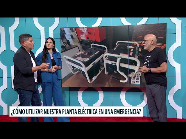 ⁣Uso adecuado de las plantas eléctricas