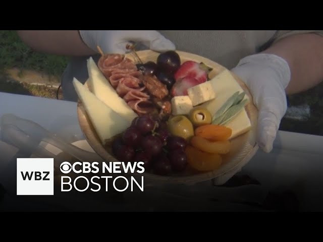 ⁣Massachusetts business takes charcuterie boards on the road