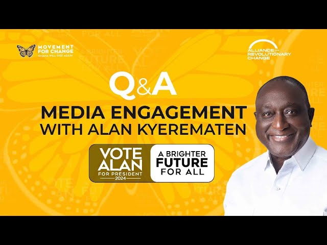 ⁣MEDIA ENCOUNTER II 13TH AUGUST 2024 II TOPIC: THE CHANGE GHANA NEEDS AND HOW TO GET THERE